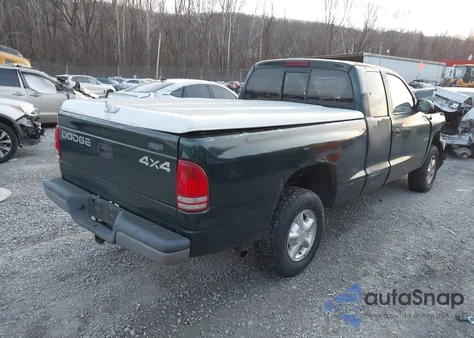 1999 Dodge Dakota Slt/Sport from USA, damaged, VIN 1B7GG22X9XS227198
